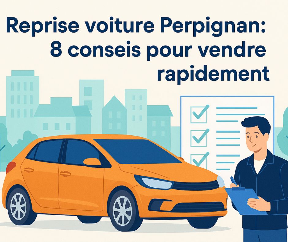 Illustration d’une reprise de voiture à Perpignan avec estimation rapide par téléphone