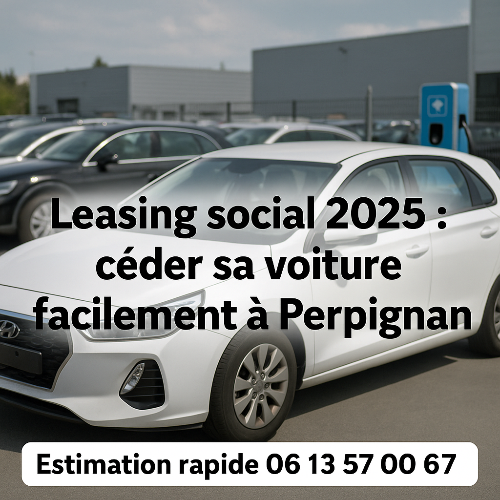 Céder sa voiture à Perpignan avant la livraison d’une électrique en leasing social